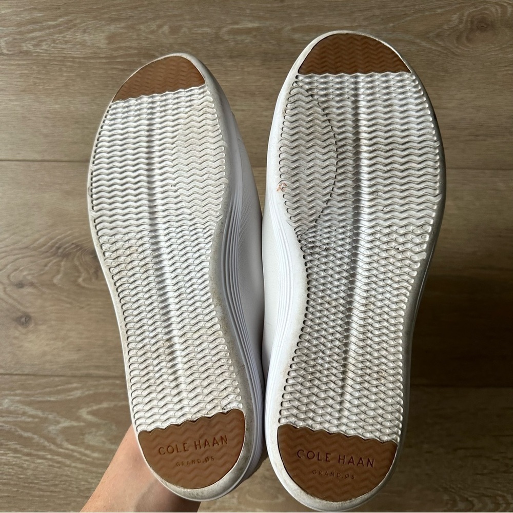 Cole Haan White Sneakers Shoes Sz 8.5 - Picture 7 of 10